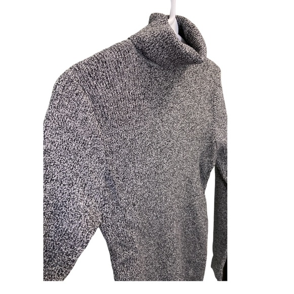 Pierri NewYork Women’s Gray Black Pullover Turtleneck Sweater Size Small - Picture 4 of 8